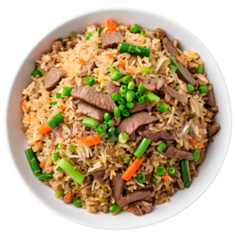 牛肉炒饭PNG