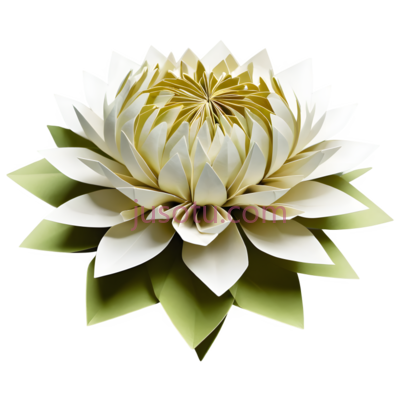折纸,菊花,折叠, PNG