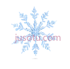 雪花,对称,蓝色PNG