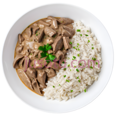 牛肉土豆米饭PNG