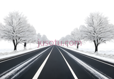 道路,黑白,白色, PNG
