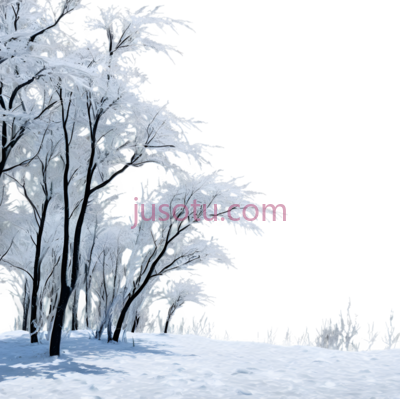 冰雪森林, PNG
