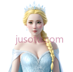 公主,冰雪奇缘,蓝色PNG
