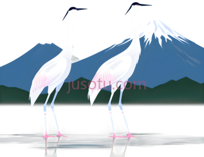 鹤,抽象,白色, PNG