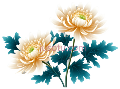 菊花,花卉, PNG