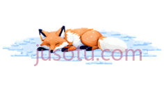 狐狸,卡通,橙色PNG