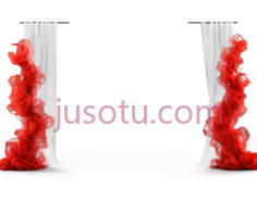 烟雾,抽象,红色,白色PNG