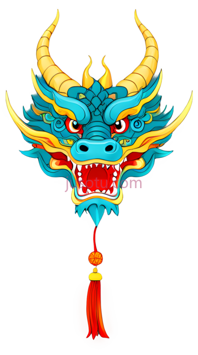 龙头,云纹, PNG