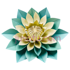折纸,菊花,折叠PNG