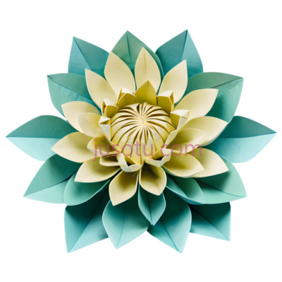 折纸,菊花,折叠, PNG