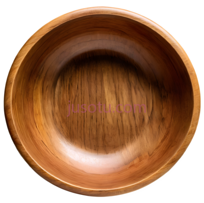 木碗,棕色, PNG