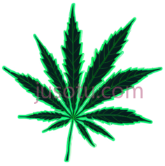 卡通大麻叶PNG