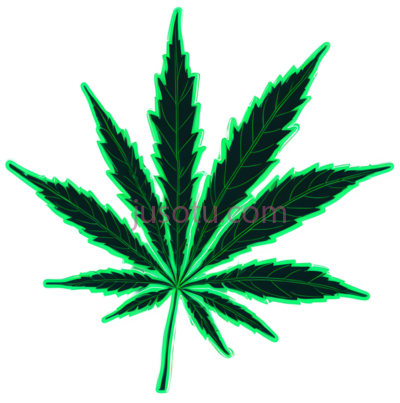 卡通大麻叶, PNG