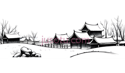 雪中村庄, PNG