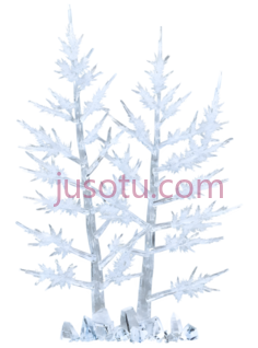 雪松,抽象,白色PNG