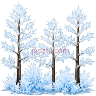雪松,插画,白色,棕色, PNG