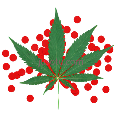 红色,纸屑,大麻叶, PNG