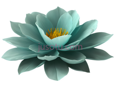 莲花,数字,浅蓝色, PNG