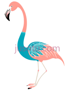 红鹳,火烈鸟PNG