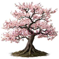 樱花树PNG