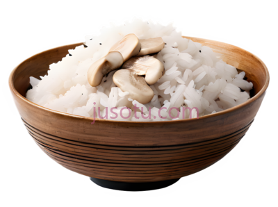 蒸饭,香菇,食物, PNG