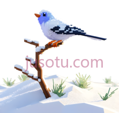 鸟,像素,蓝色,白色PNG