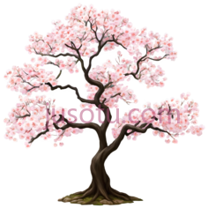 樱花树PNG