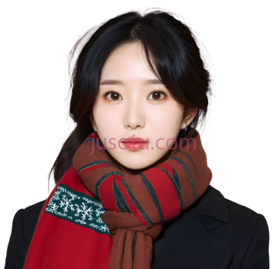女性,时尚,黑色外套, 红色围巾, PNG