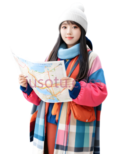 女子,休闲,白色,蓝色,橙色,粉色,红色PNG