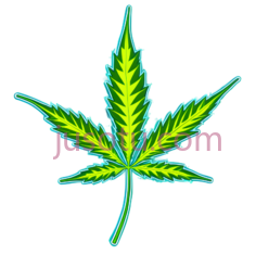 卡通大麻叶PNG