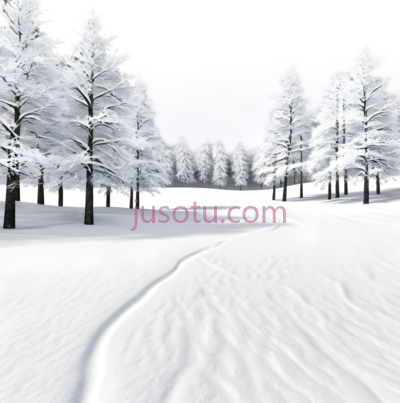 雪地,宁静,白色, PNG