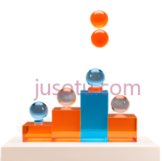 玻璃球,橙色,蓝色PNG