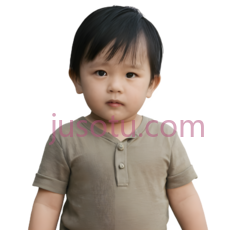 小孩,休闲装,灰色PNG