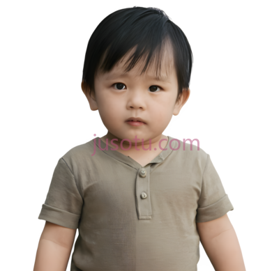 小孩,休闲装,灰色, PNG