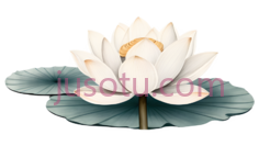 莲花,插画,白色PNG