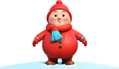 卡通人物,3D动画,红色, PNG