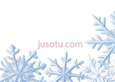 雪花,白色, PNG
