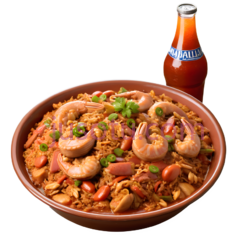 海鲜饭,菜肴,棕色PNG