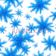 雪花,抽象,蓝色PNG