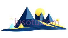 山峰,抽象,蓝色,黄色PNG