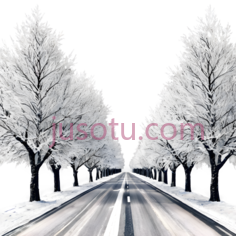 道路,黑白,白色PNG